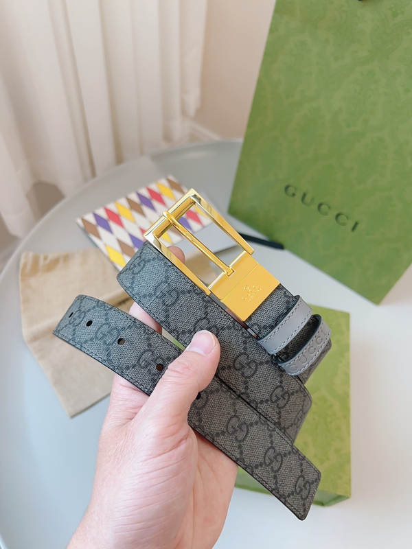 スーパーコピーグッチベルト着用イメージ